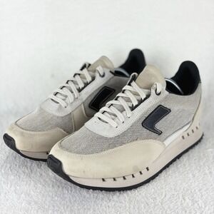SAS 7eventy6ix-X Lace Up Sneaker Beige Women's 10‎ W Shoes Monahans Leather USA